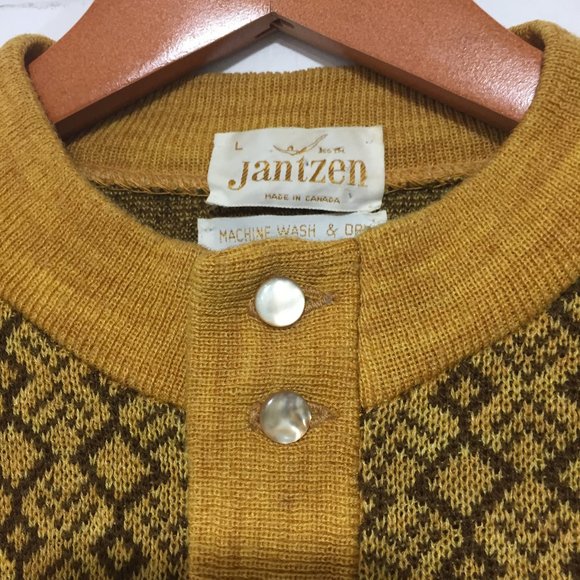 VINTAGE JANTZEN MEN'S LIGHTWEIGHT SWEATERS SIZE L - Picture 6 of 7
